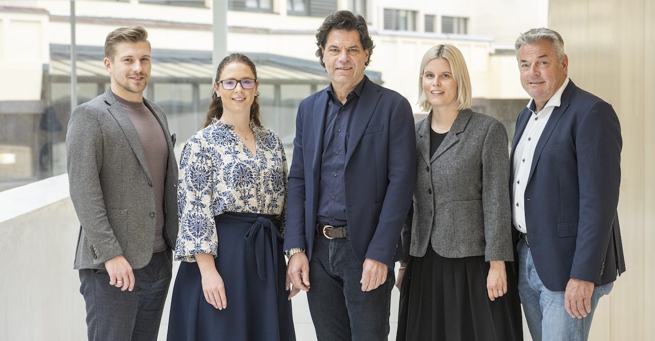 Das Team der Feldkircher Volkspartei in der Stadtregierung